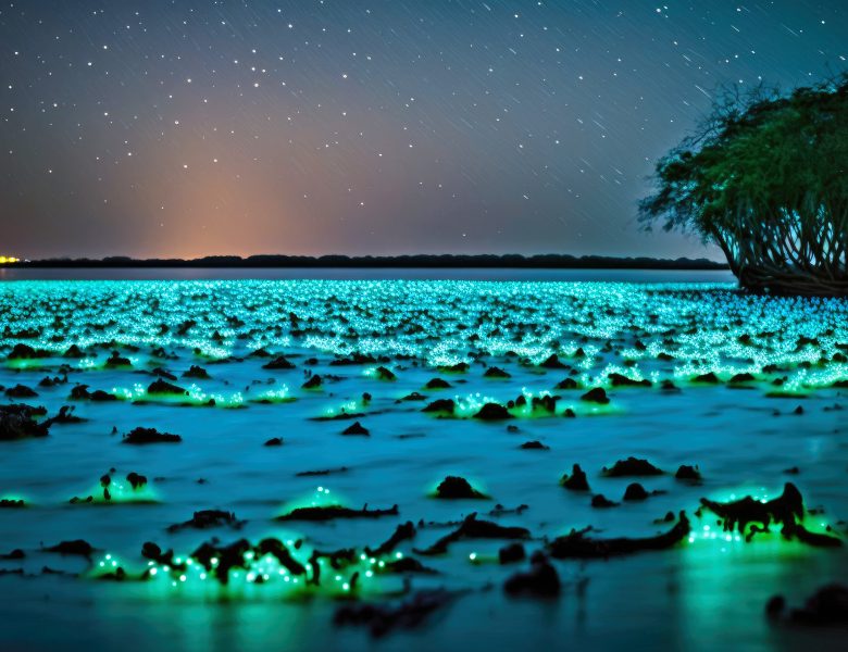 La spiaggia è fluorescente… nessuna illusione, a Vaadhoo succede davvero!